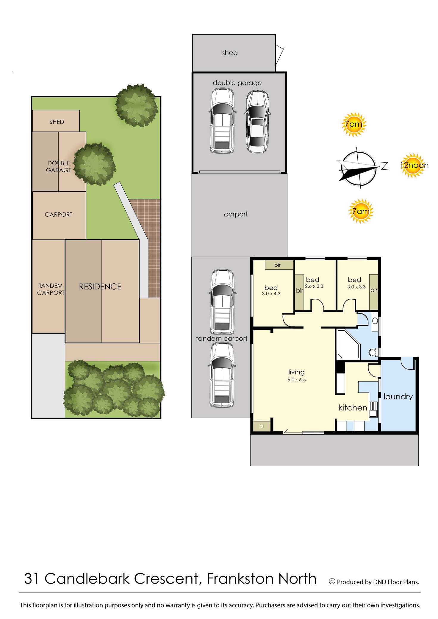 Floorplan of Homely house listing, 31 Candlebark Crescent, Frankston North VIC 3200