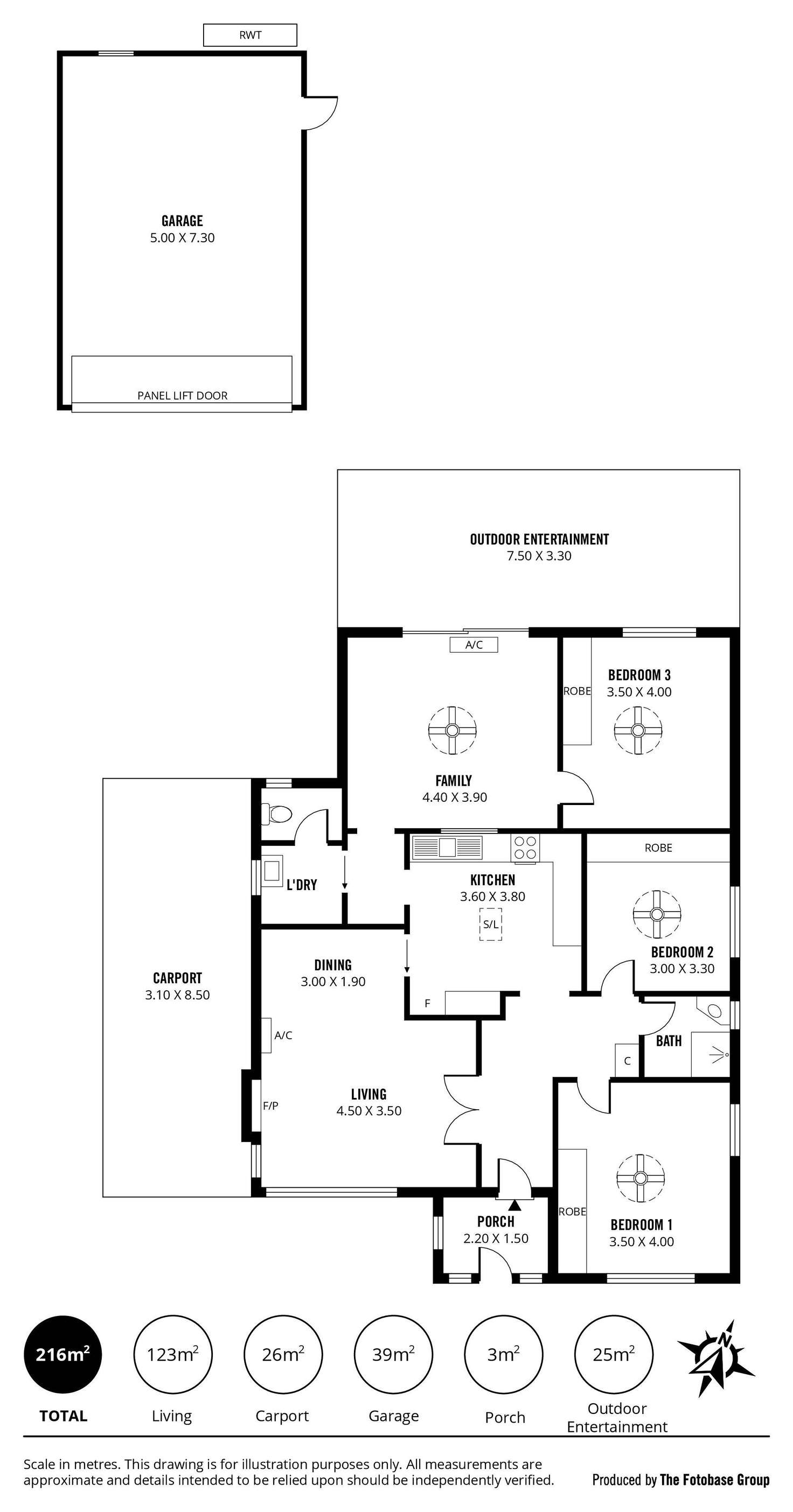 Floorplan of Homely house listing, 39 Celtic Avenue, Clovelly Park SA 5042