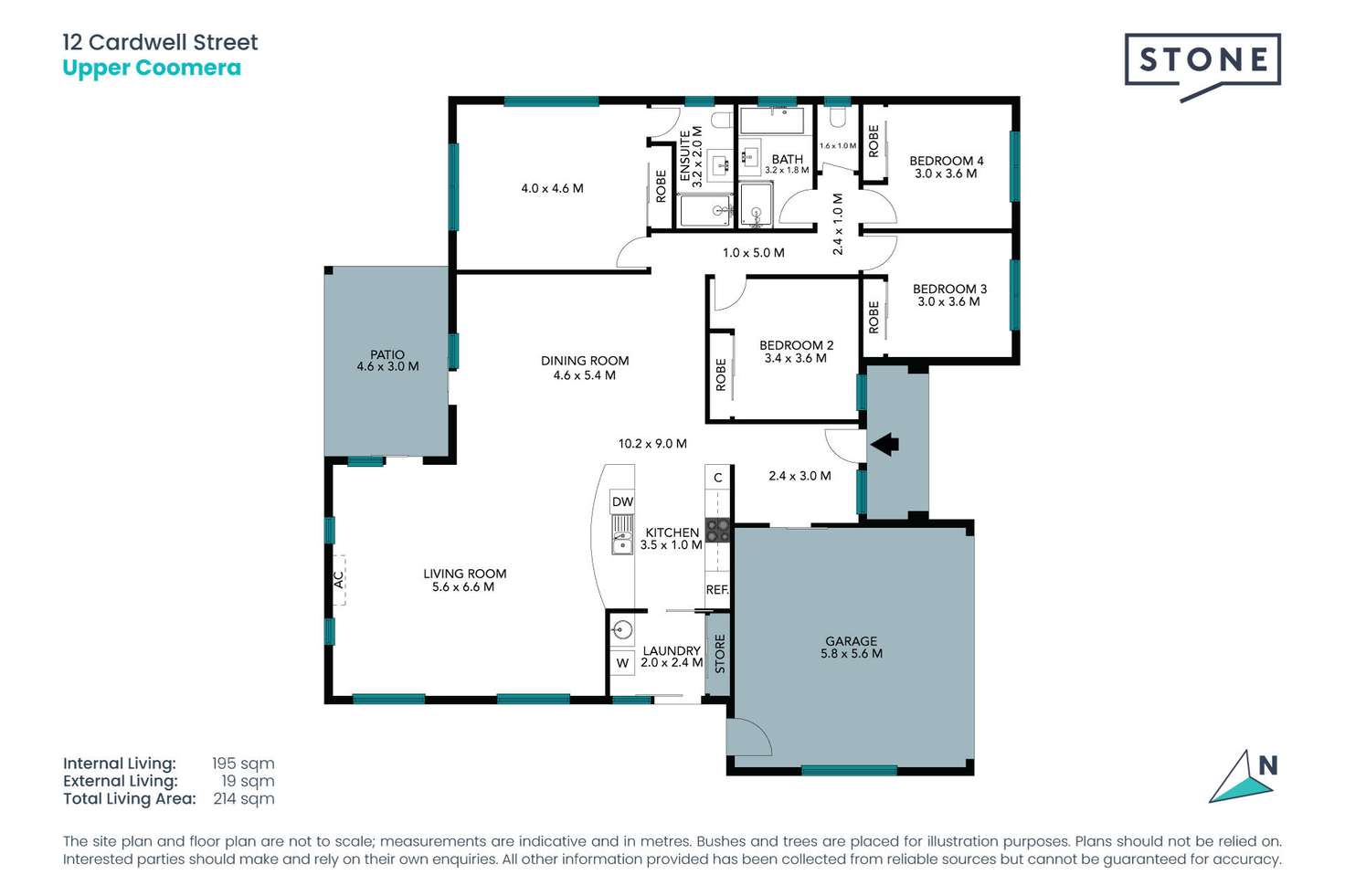 Floorplan of Homely house listing, 12 Cardwell Street, Upper Coomera QLD 4209