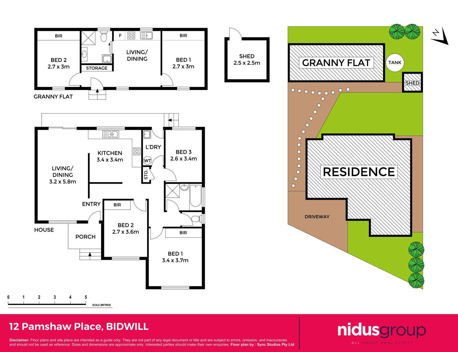Floorplan of Homely house listing, 12 Pamshaw Place, Bidwill NSW 2770