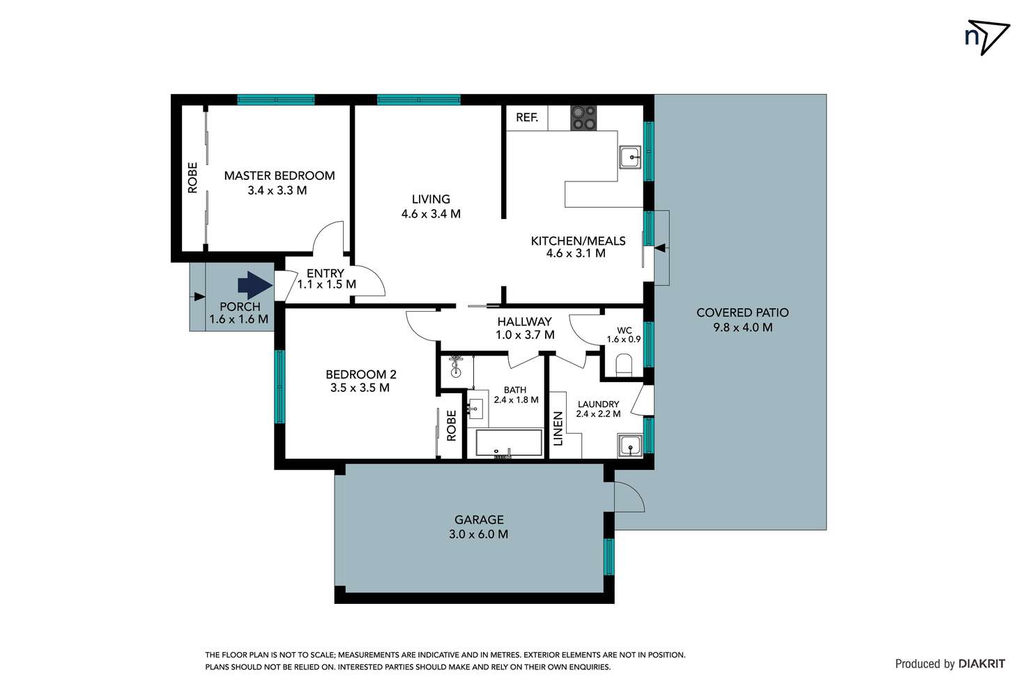 Floorplan of Homely unit listing, 3/11 Smith Street, Reservoir VIC 3073