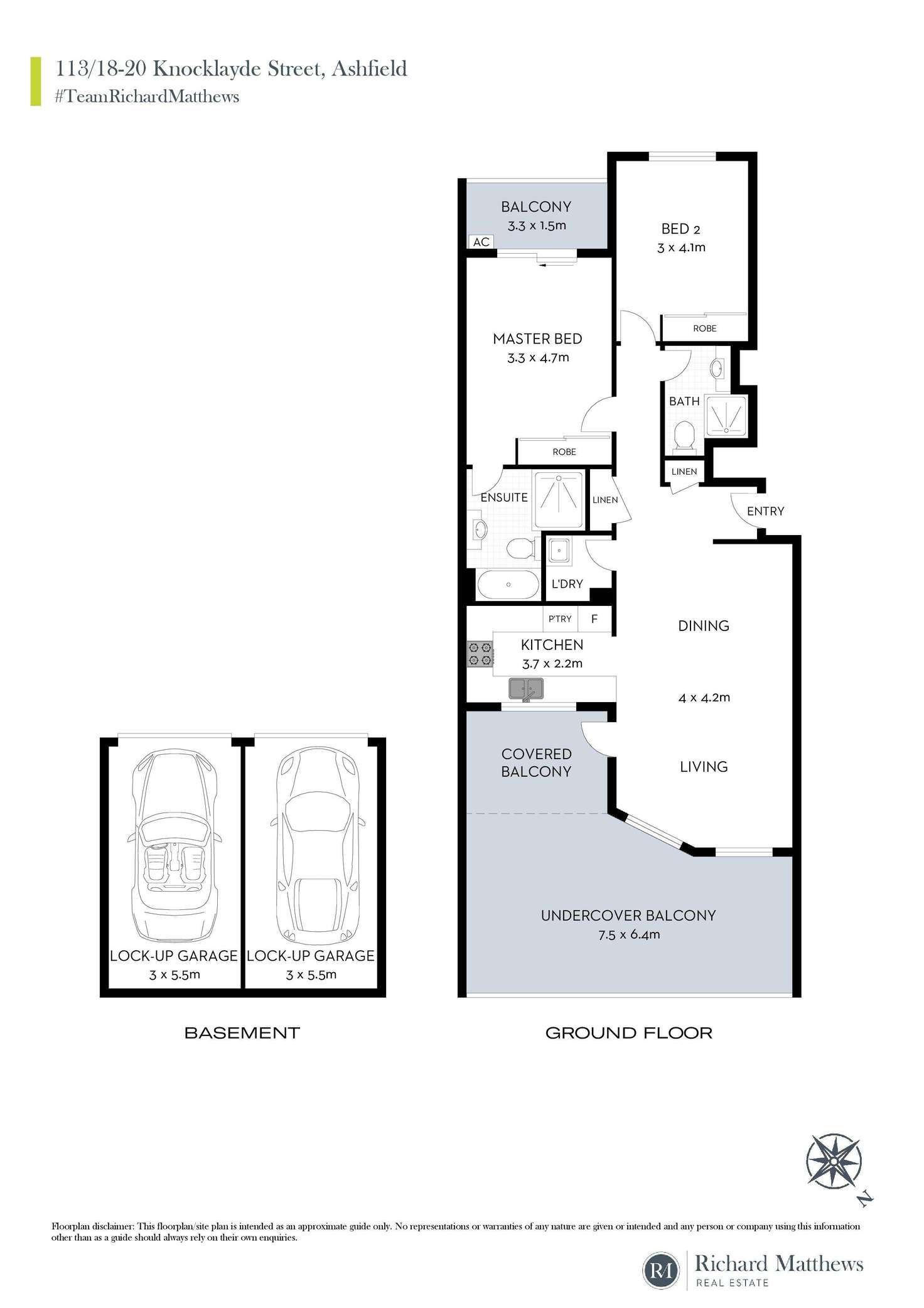 Floorplan of Homely apartment listing, 113/18-20 Knocklayde Street, Ashfield NSW 2131