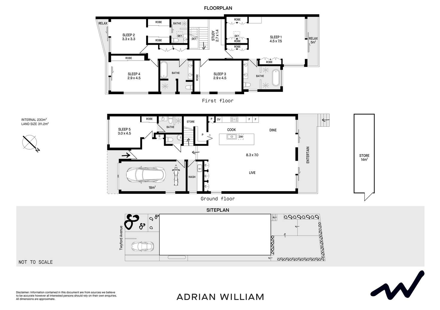 Floorplan of Homely house listing, 29 Twyford Avenue, Earlwood NSW 2206