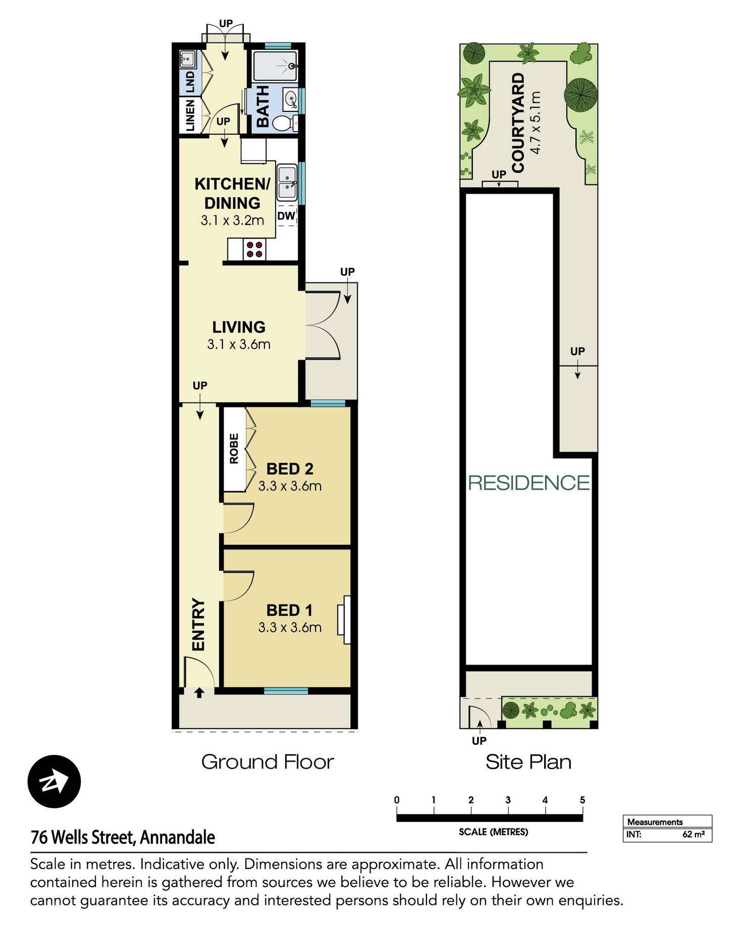 Floorplan of Homely house listing, 76 Wells Street, Annandale NSW 2038