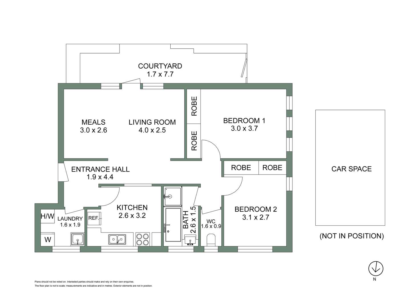 Floorplan of Homely apartment listing, 1/4 Mary Street, Kew VIC 3101
