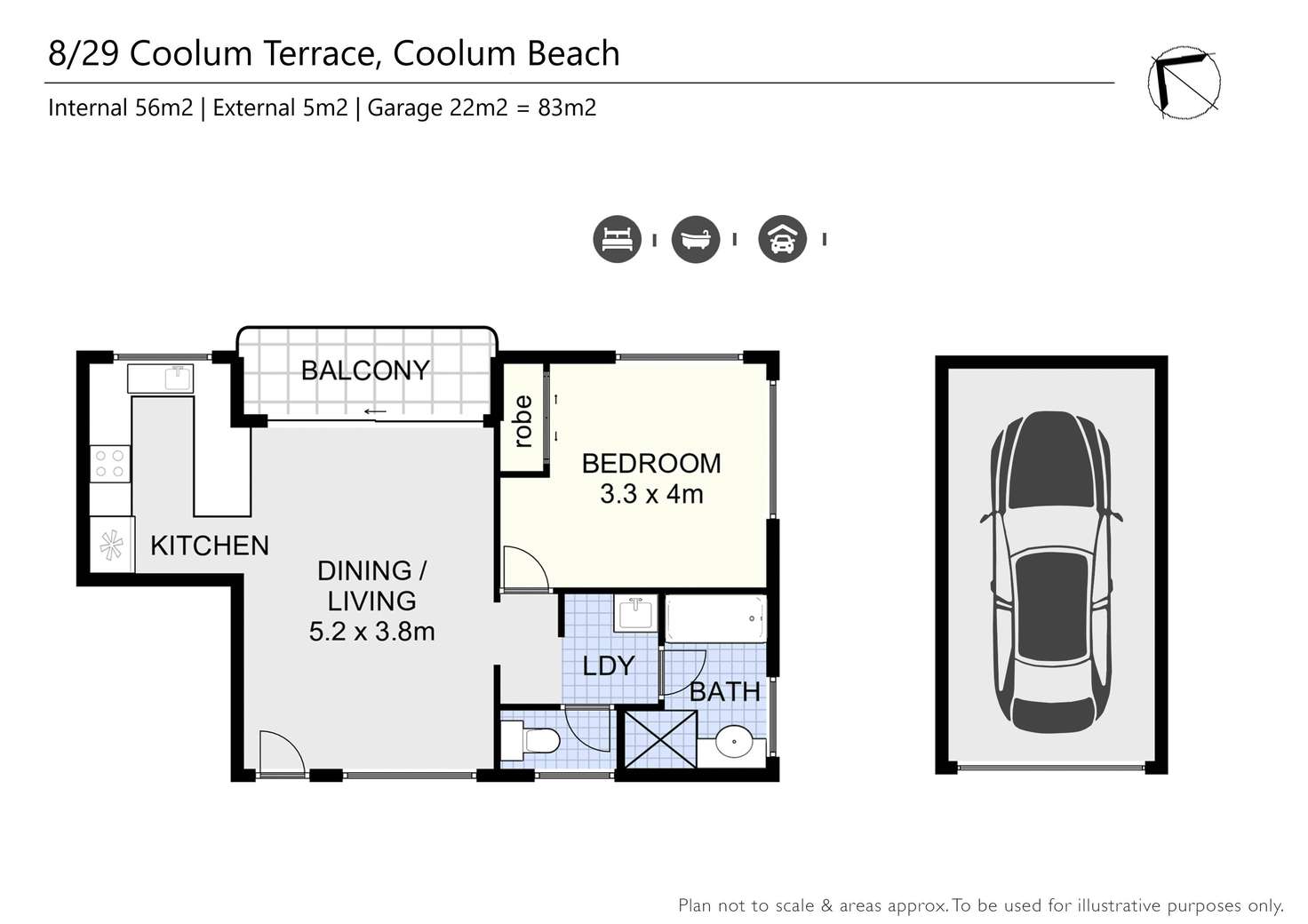 Floorplan of Homely unit listing, 8/29-33 Coolum Terrace, Coolum Beach QLD 4573