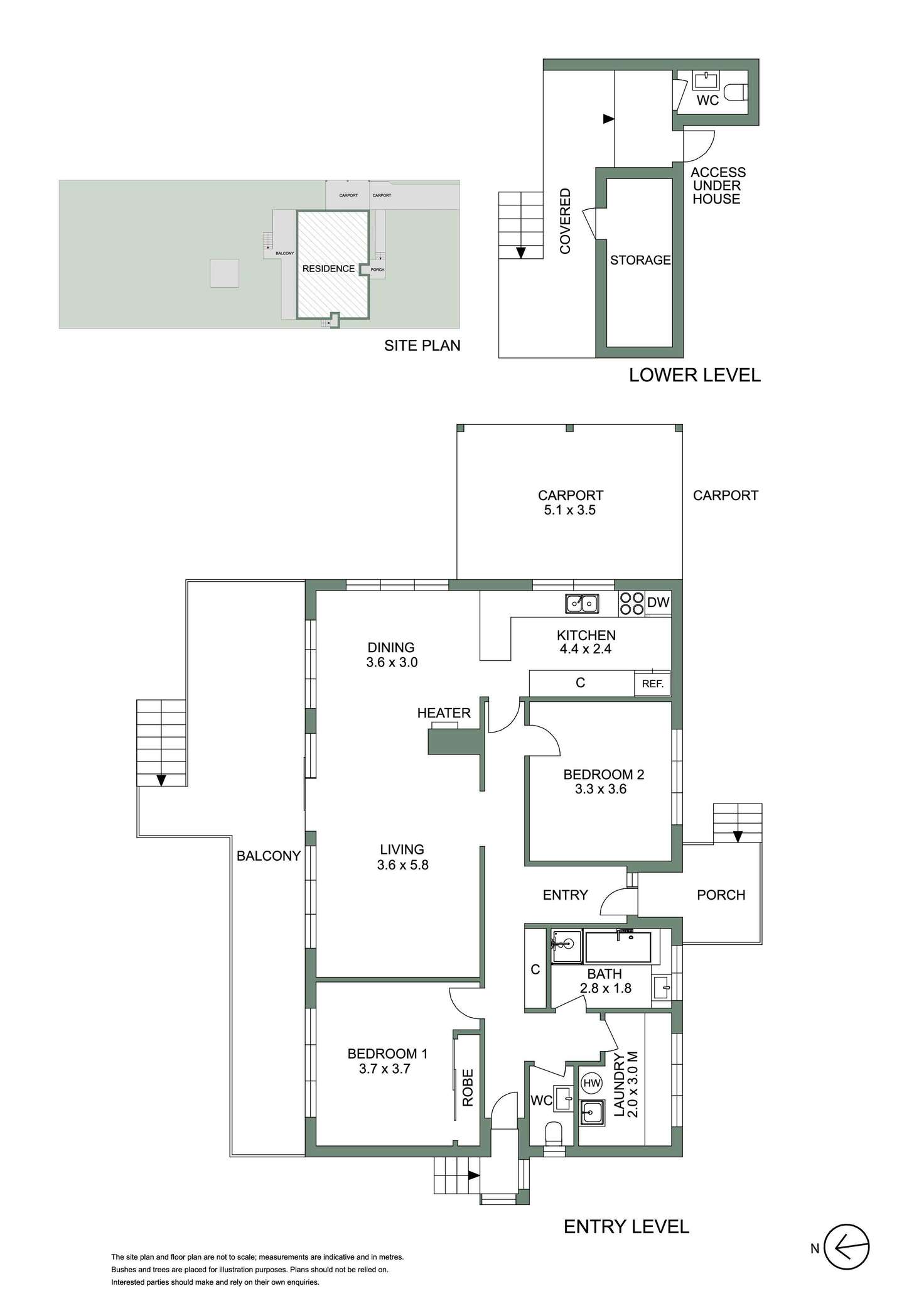 Floorplan of Homely house listing, 342 Boundary Road, Dromana VIC 3936