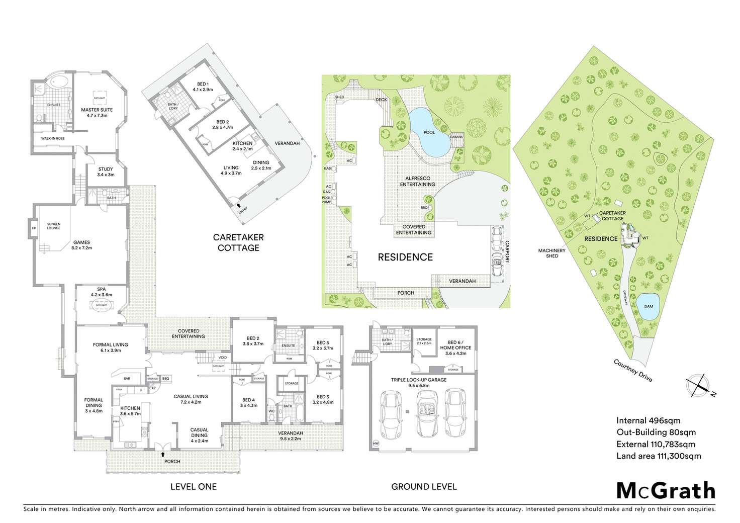 Floorplan of Homely acreageSemiRural listing, 98 Courtney Drive, Upper Coomera QLD 4209