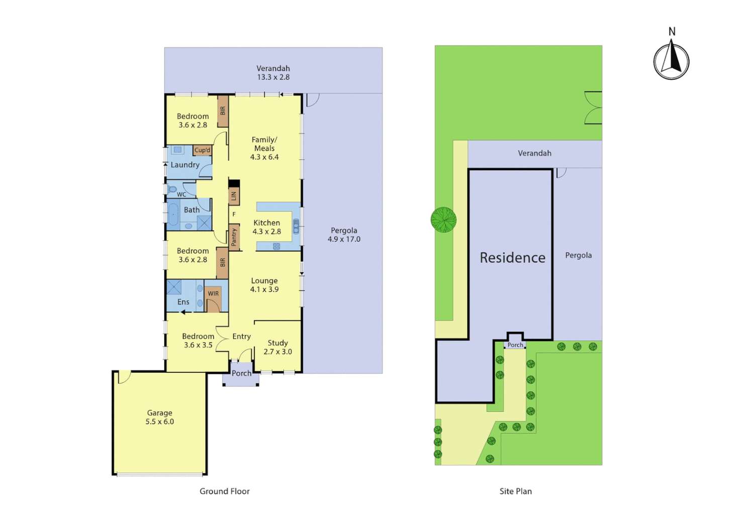 Floorplan of Homely house listing, 9 Harrow Street, Sunbury VIC 3429