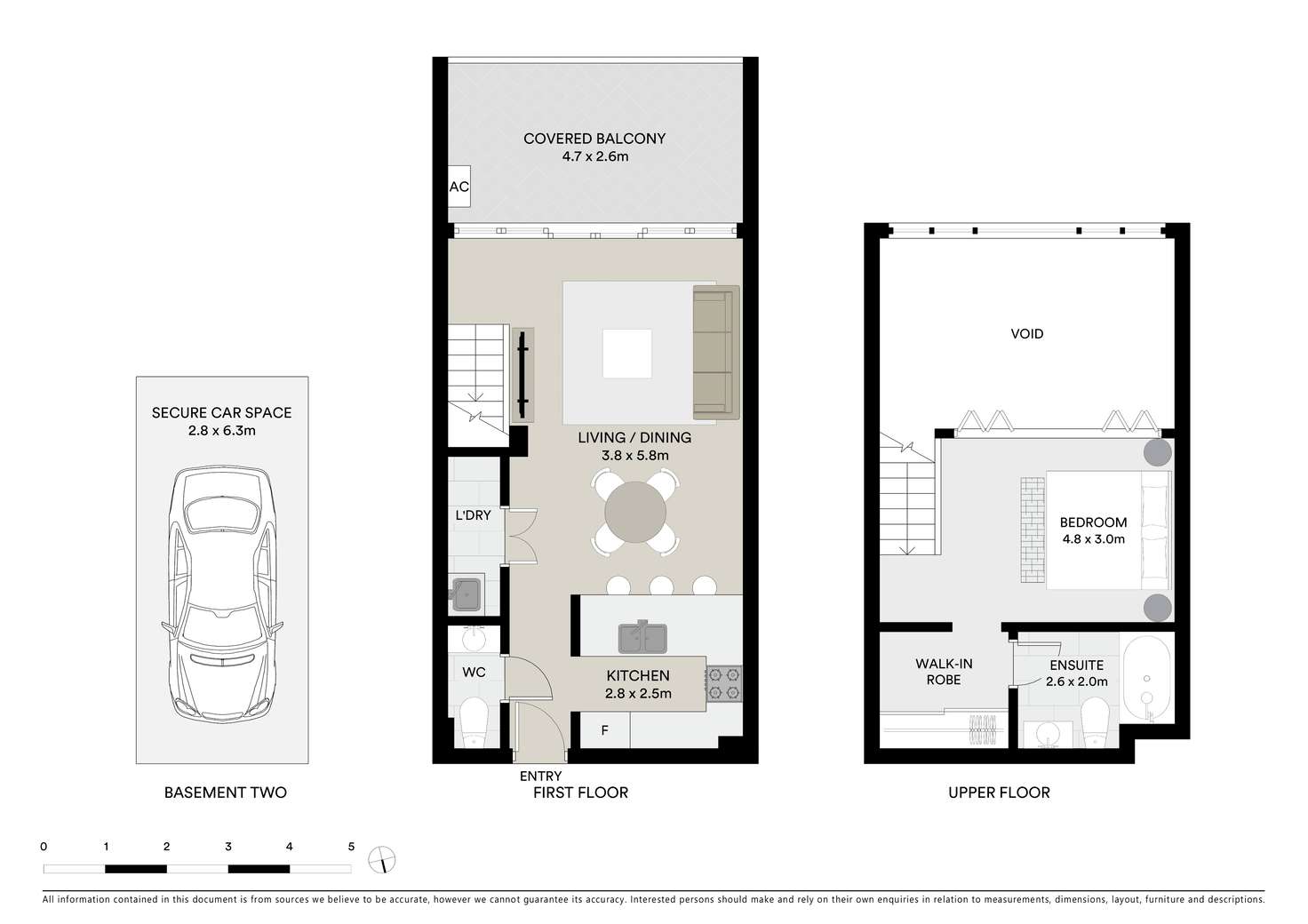 Floorplan of Homely apartment listing, 8/10 Oaks Avenue, Dee Why NSW 2099