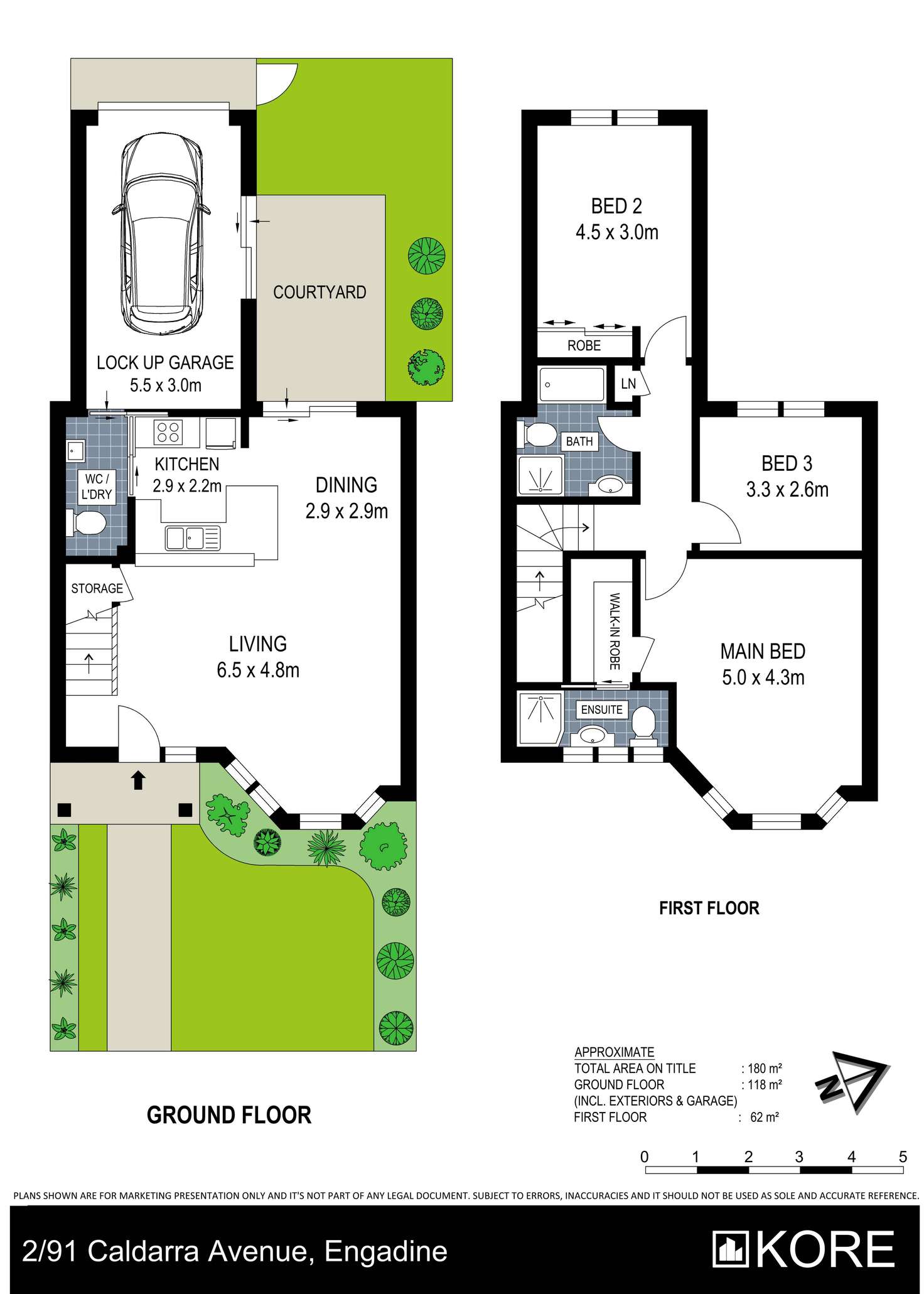 Floorplan of Homely townhouse listing, 2/91-93 Caldarra Avenue, Engadine NSW 2233