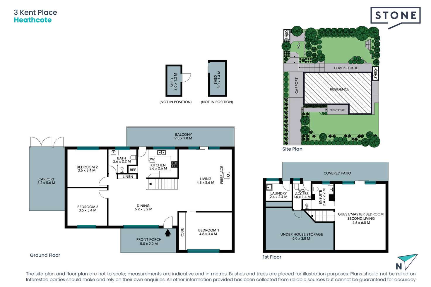 Floorplan of Homely house listing, 3 Kent Place, Heathcote NSW 2233