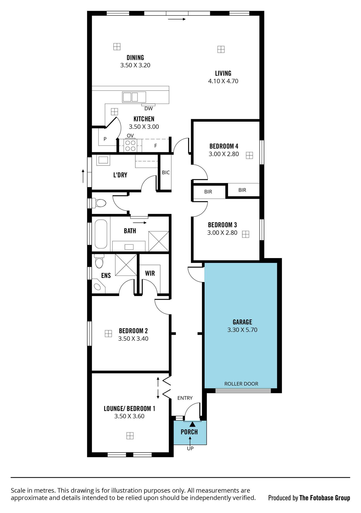 Floorplan of Homely house listing, 25 Cook Street, Seaford Meadows SA 5169