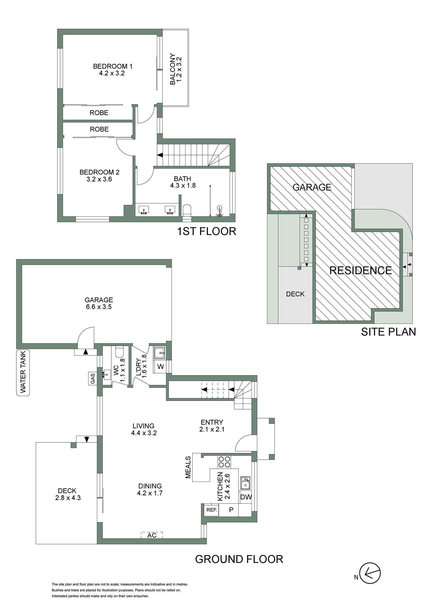 Floorplan of Homely townhouse listing, 5/24 Dromana Parade, Safety Beach VIC 3936