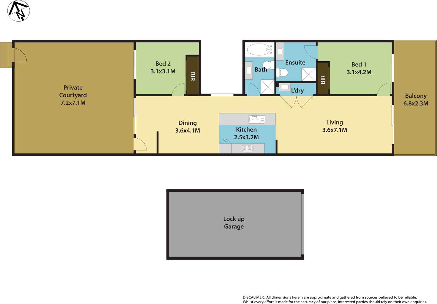 Floorplan of Homely townhouse listing, 43/11 Glenvale Avenue, Parklea NSW 2768