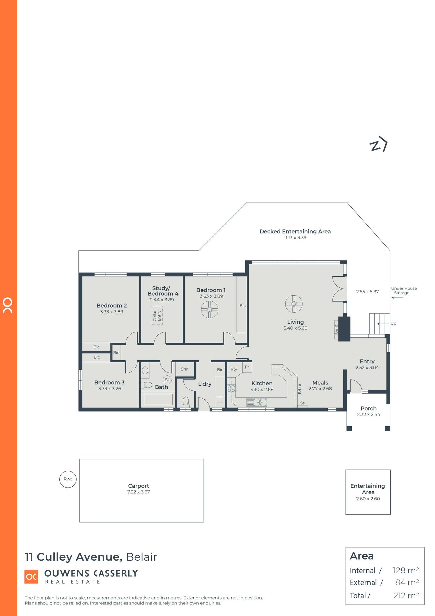 Floorplan of Homely house listing, 11 Culley Avenue, Belair SA 5052