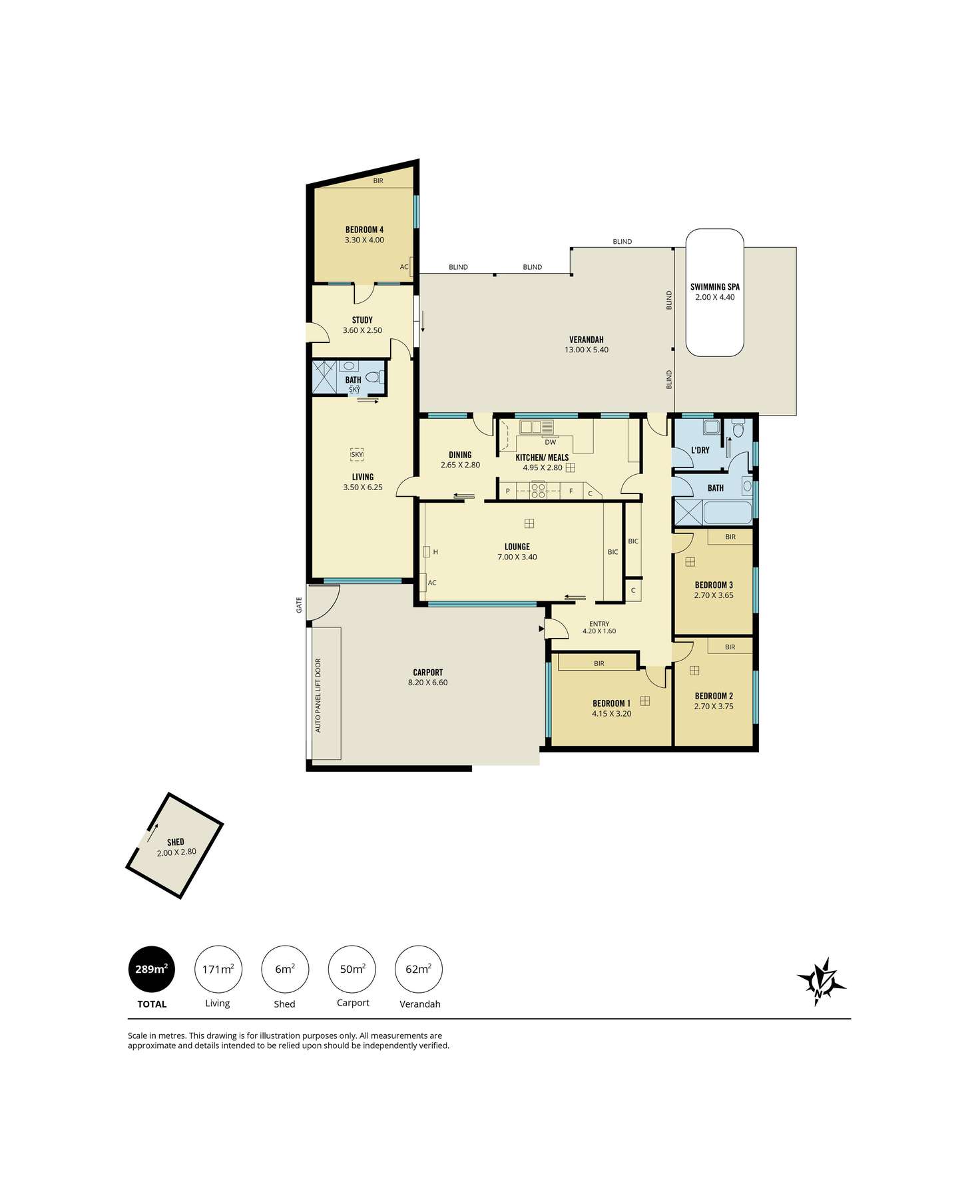 Floorplan of Homely house listing, 9 Westmoreland Road, Grange SA 5022