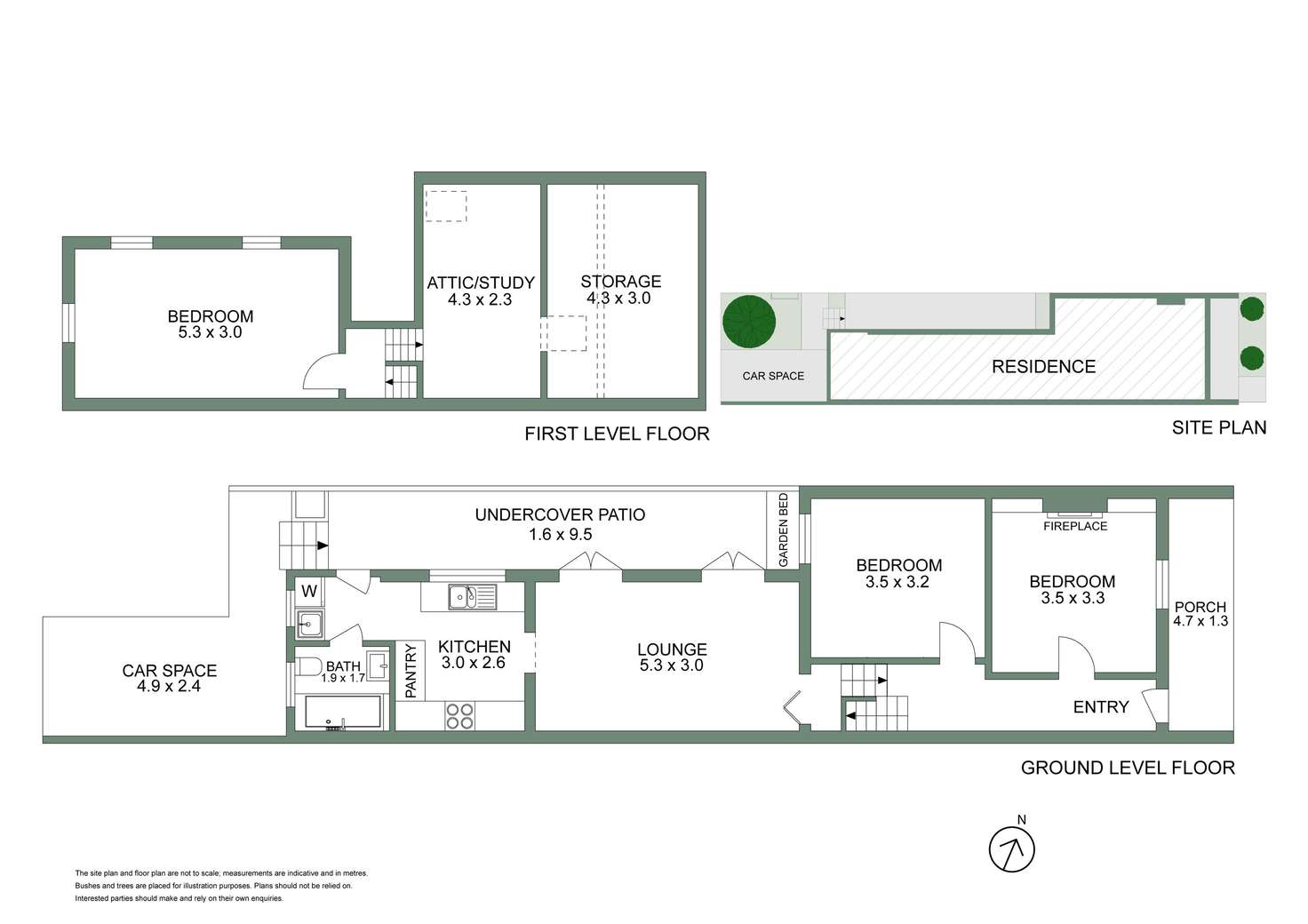 Floorplan of Homely house listing, 155 Denison Street, Camperdown NSW 2050