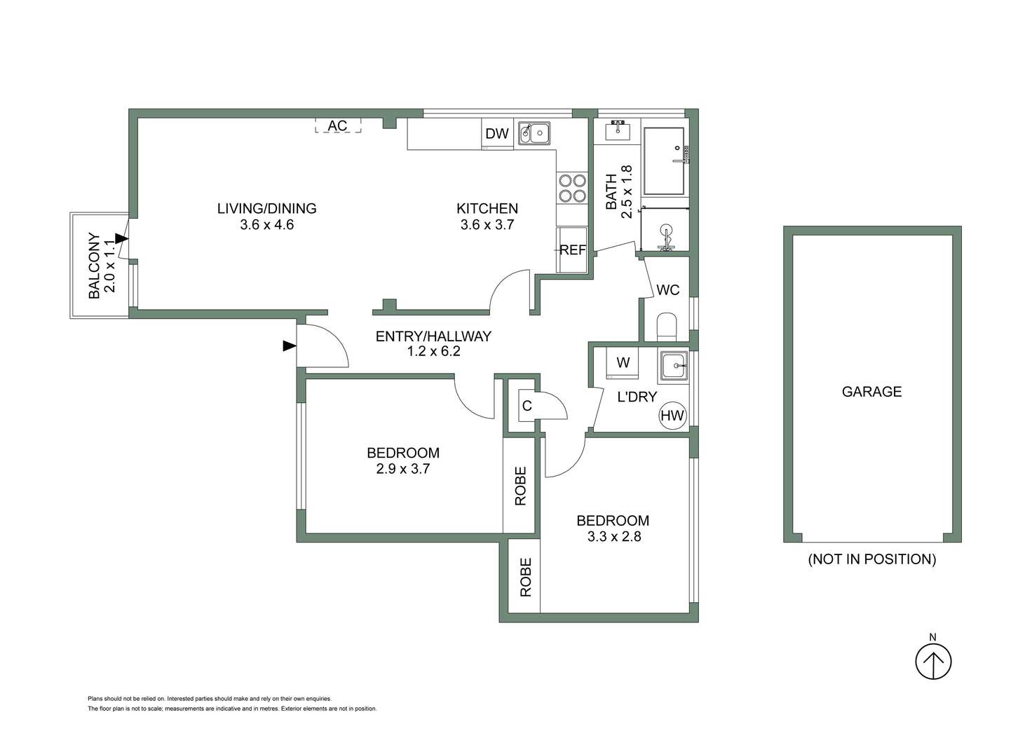 Floorplan of Homely apartment listing, 6/7-9 Roselea Street, Caulfield South VIC 3162