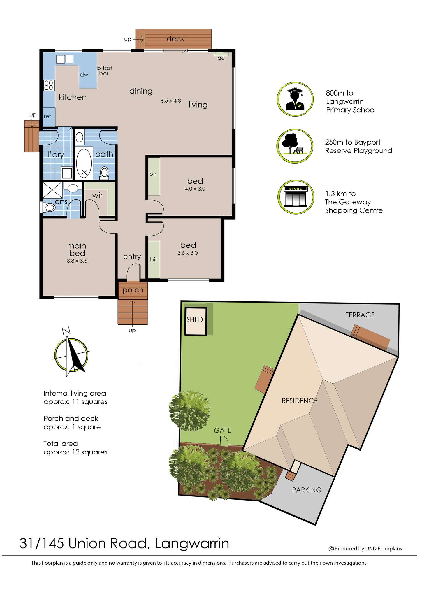 Floorplan of Homely unit listing, 31/145 Union Road, Langwarrin VIC 3910