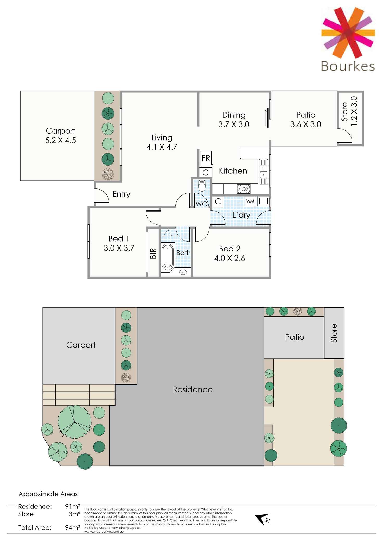 Floorplan of Homely villa listing, 6/15 Norton Street, South Perth WA 6151