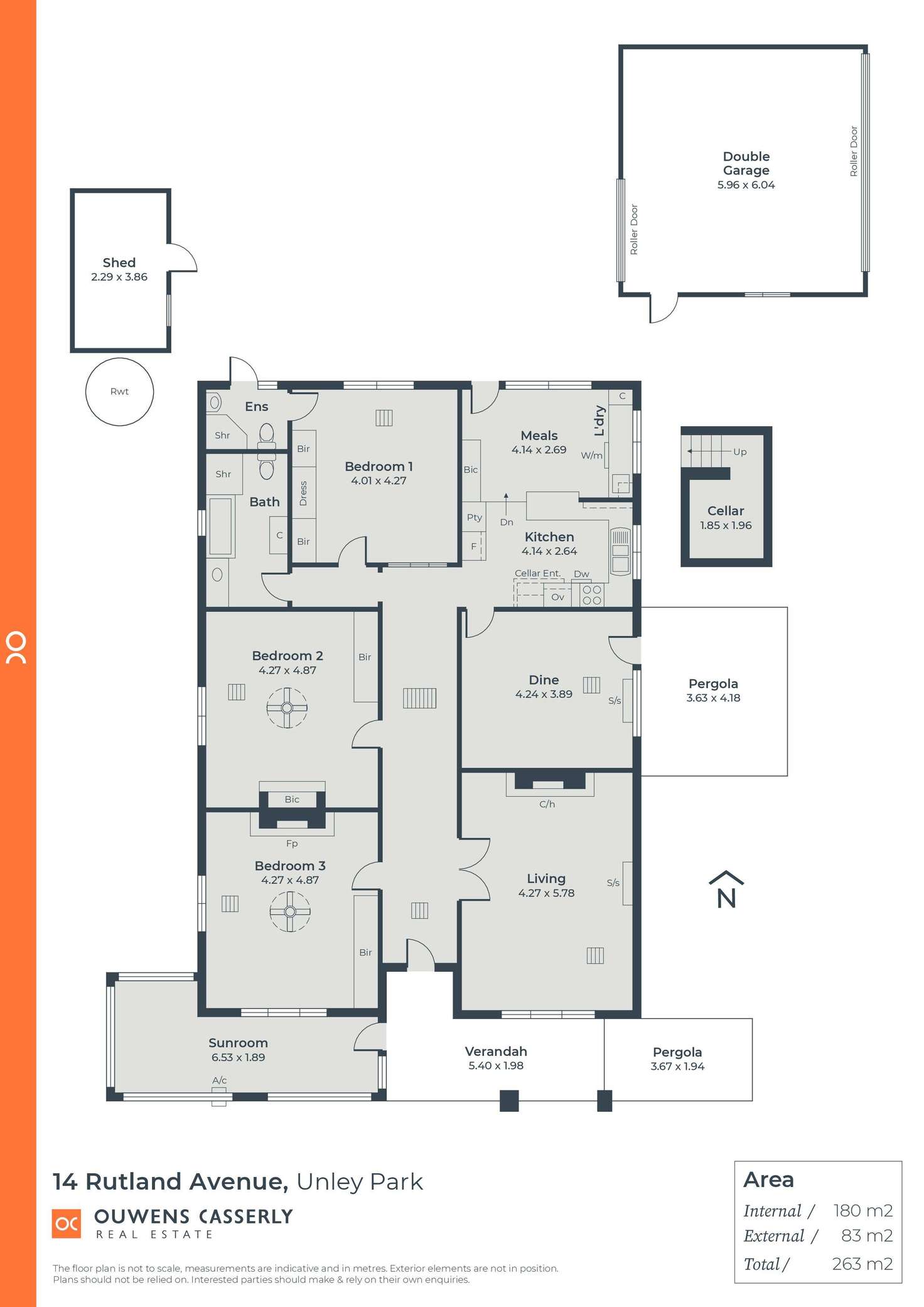 Floorplan of Homely house listing, 14 Rutland Avenue, Unley Park SA 5061