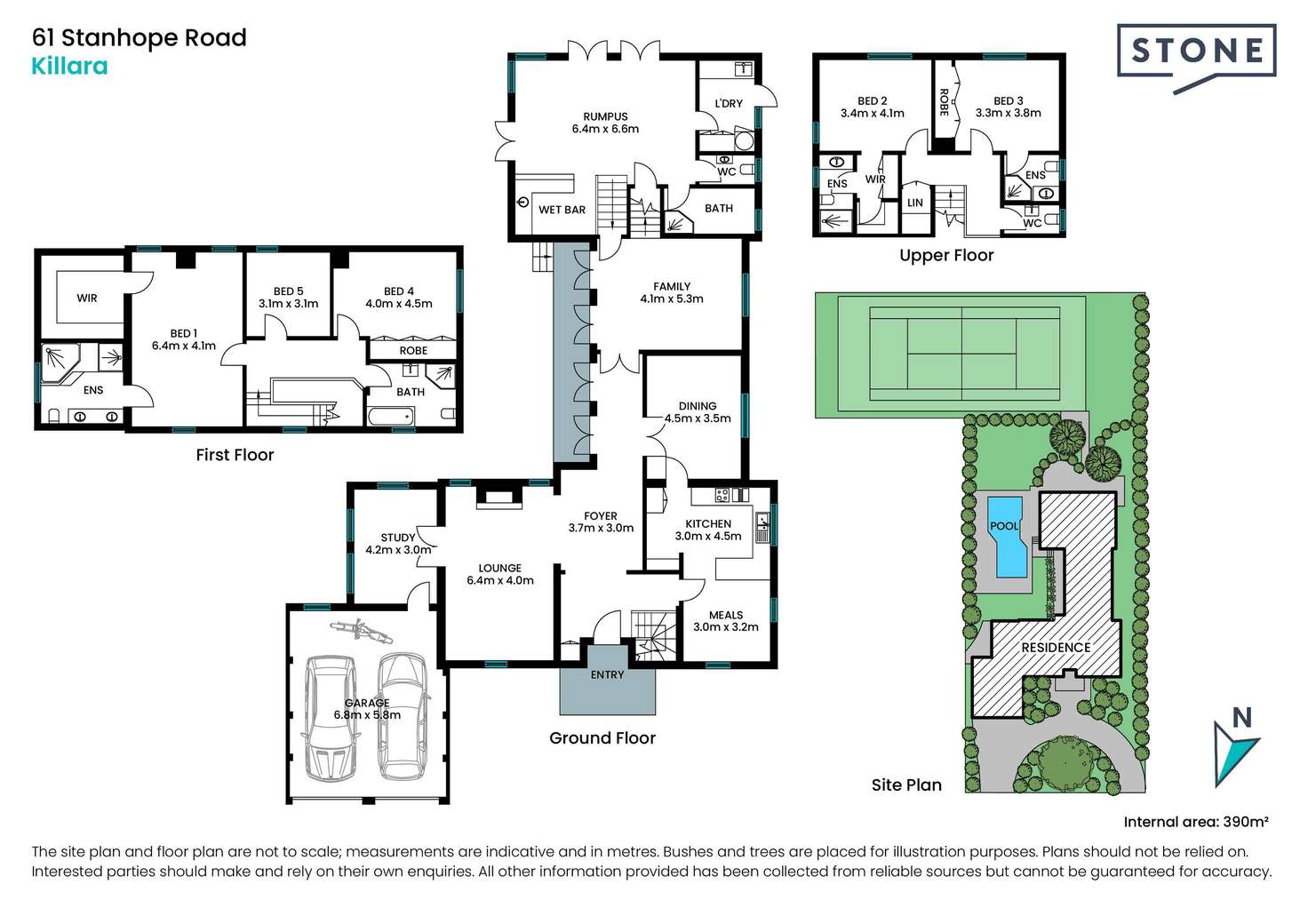 Floorplan of Homely house listing, 61 Stanhope Road, Killara NSW 2071