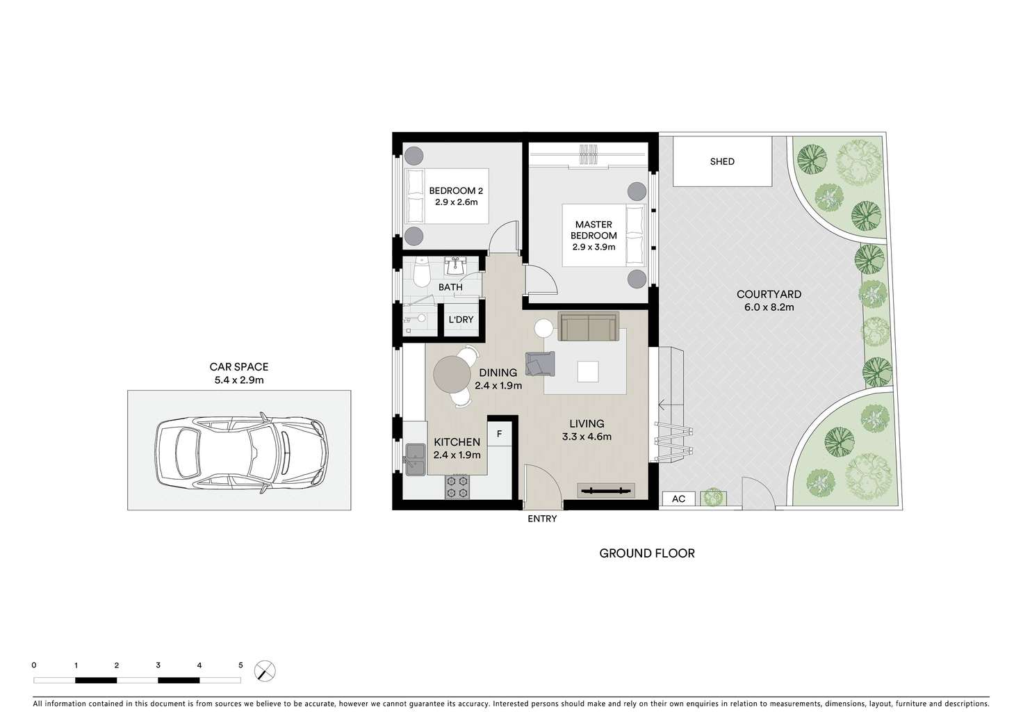 Floorplan of Homely unit listing, 5/32 Austral Avenue, North Manly NSW 2100