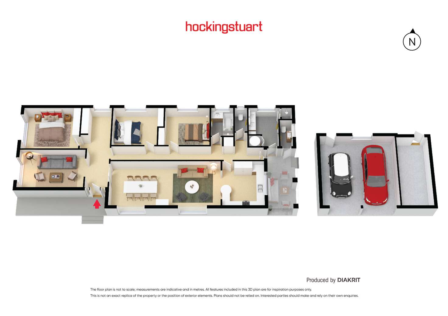 Floorplan of Homely house listing, 19 Moore Street, Footscray VIC 3011