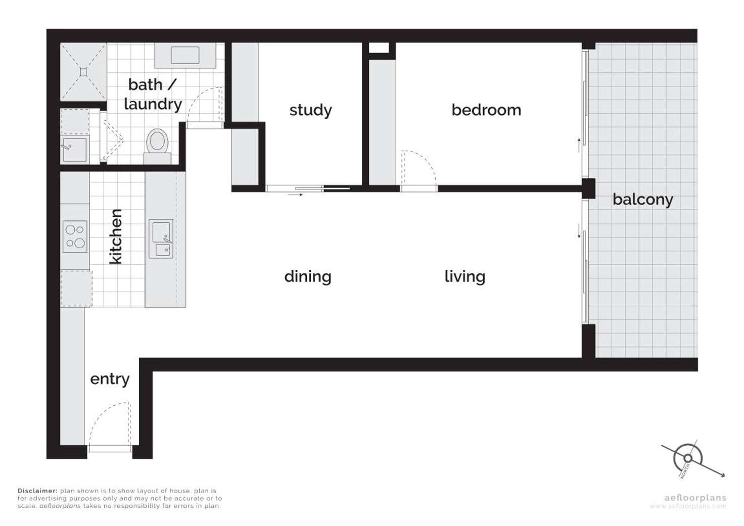 Floorplan of Homely apartment listing, 23/76 Leichhardt Street, Griffith ACT 2603