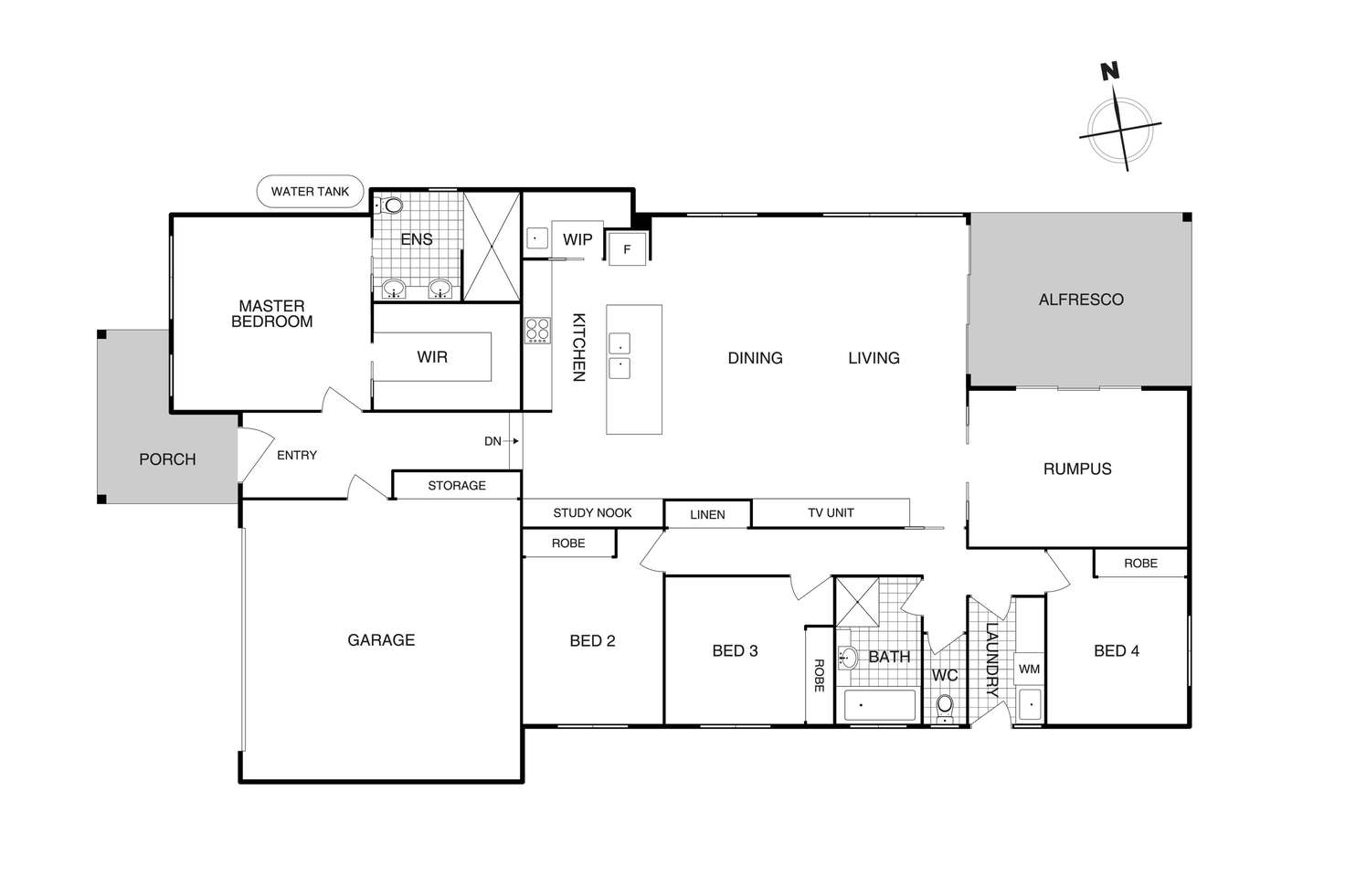 Floorplan of Homely house listing, 24 Newcombe Street, Googong NSW 2620