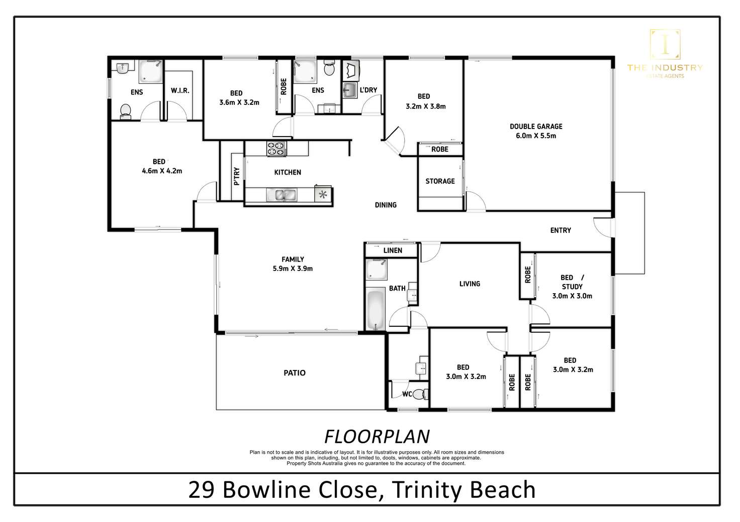 Floorplan of Homely house listing, 29 Bowline Place, Trinity Beach QLD 4879