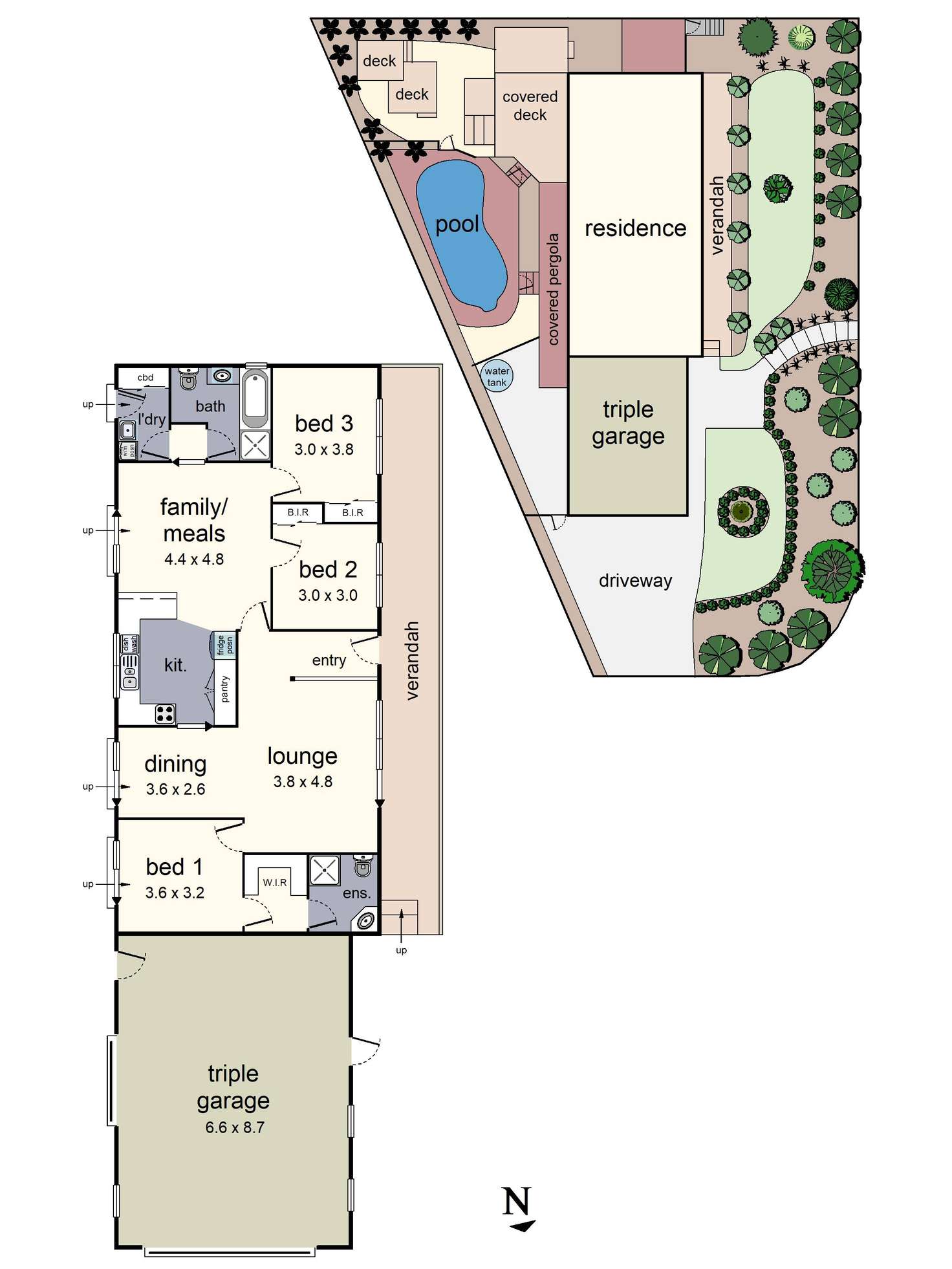 Floorplan of Homely house listing, 9 Carrington Court, Chirnside Park VIC 3116