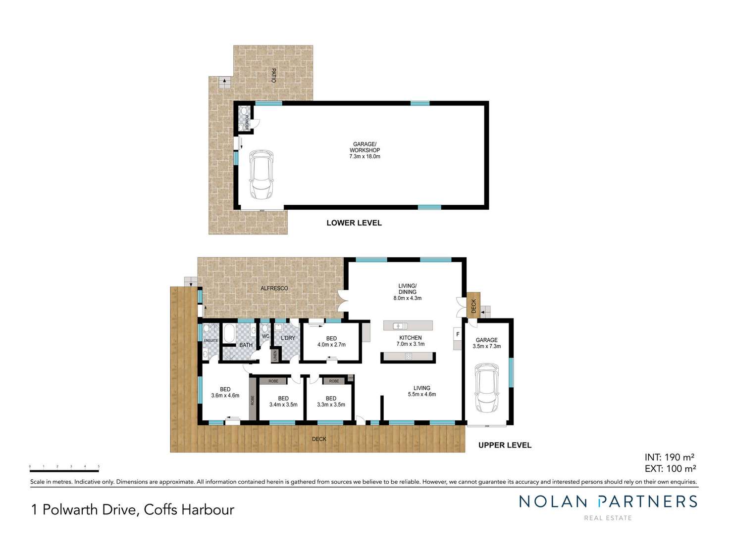 Floorplan of Homely house listing, 1 Polwarth Drive, Coffs Harbour NSW 2450