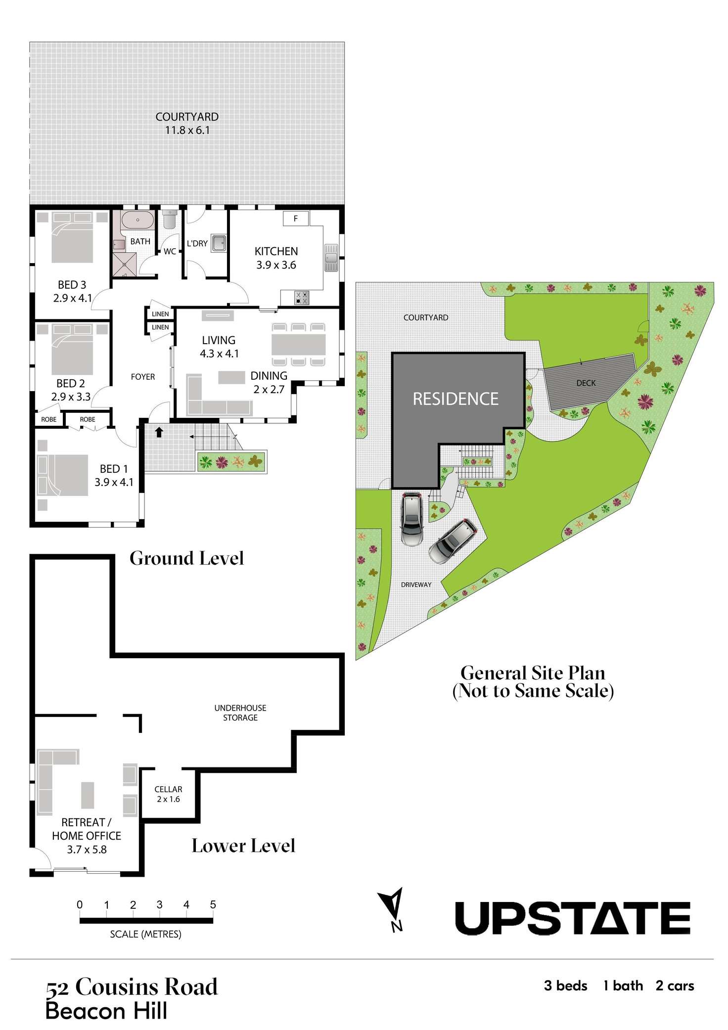 Floorplan of Homely house listing, 52 Cousins Road, Beacon Hill NSW 2100