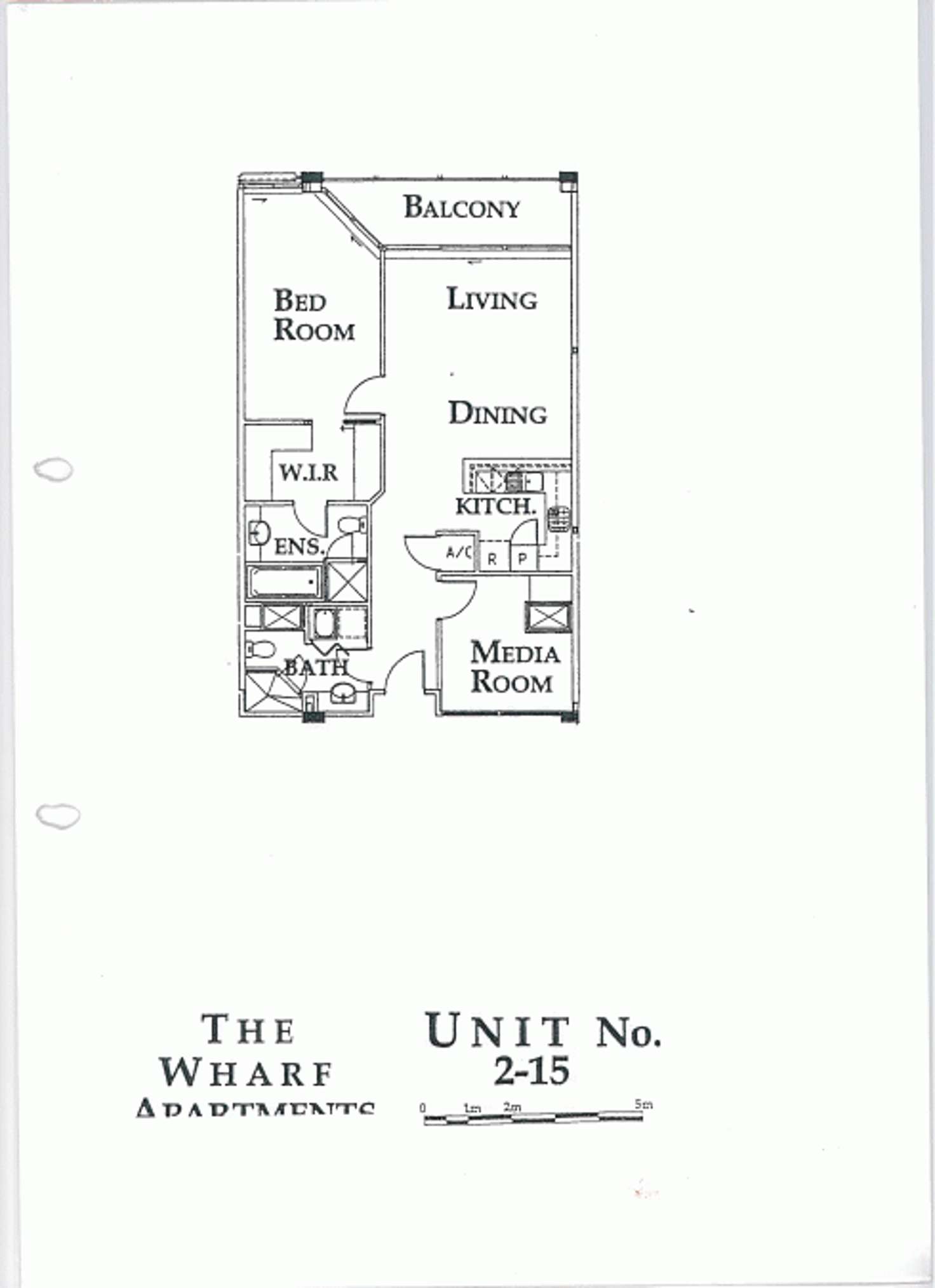 Floorplan of Homely apartment listing, 215/6 Cowper Wharf Roadway, Woolloomooloo NSW 2011