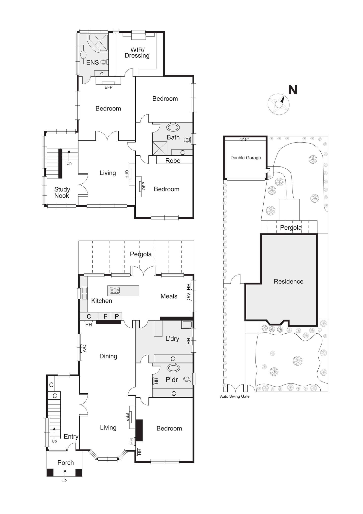 Floorplan of Homely house listing, 54 Byron Street, Elwood VIC 3184