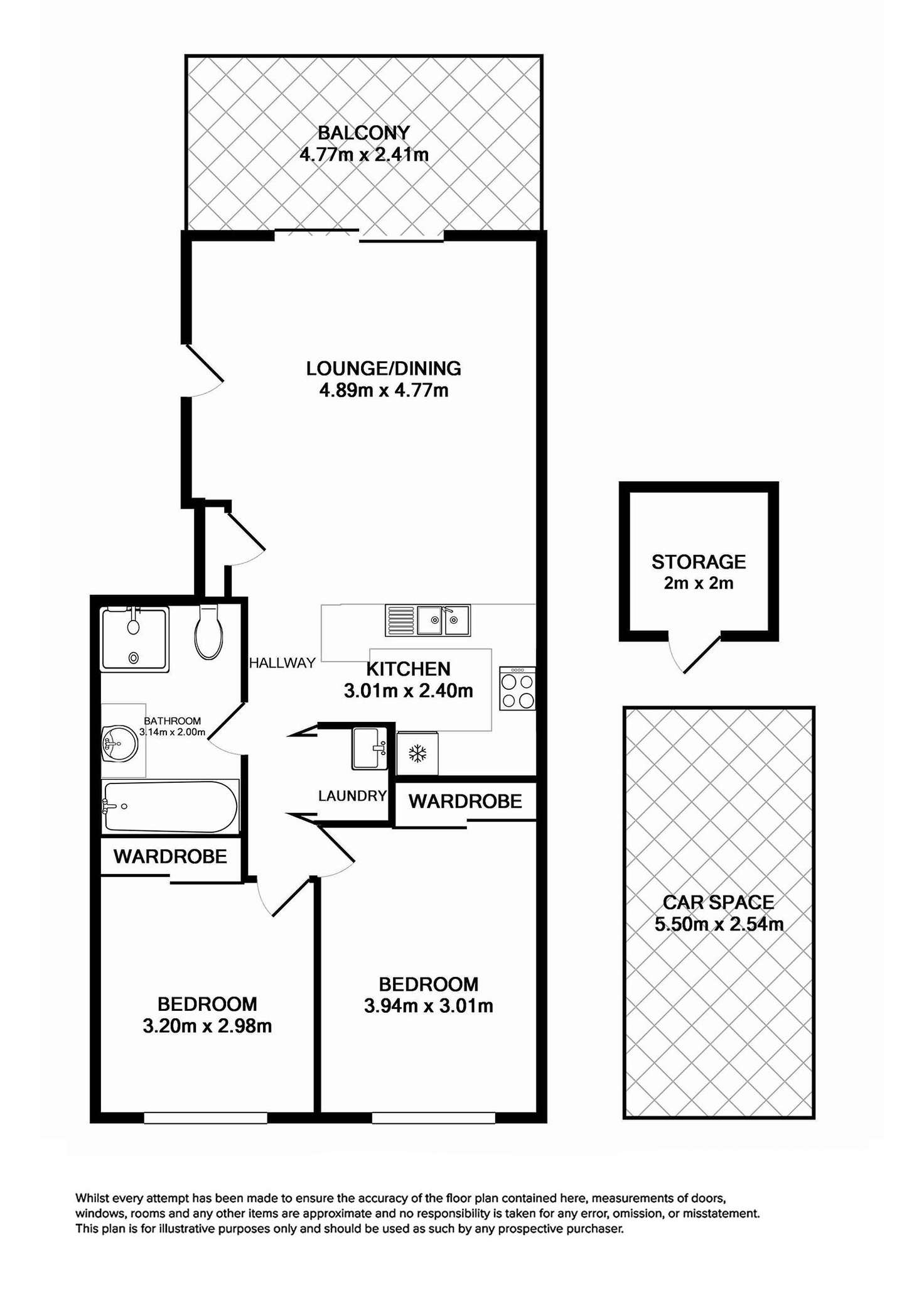 Floorplan of Homely unit listing, 16/352-360 Kingsway, Caringbah NSW 2229