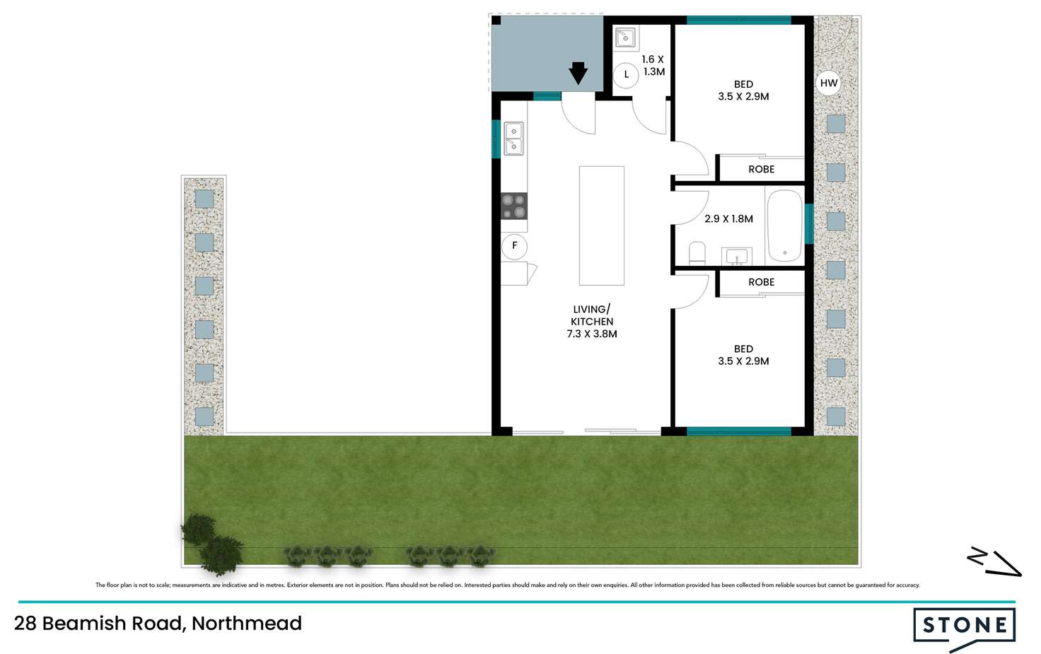 Floorplan of Homely house listing, 28A Beamish Road, Northmead NSW 2152