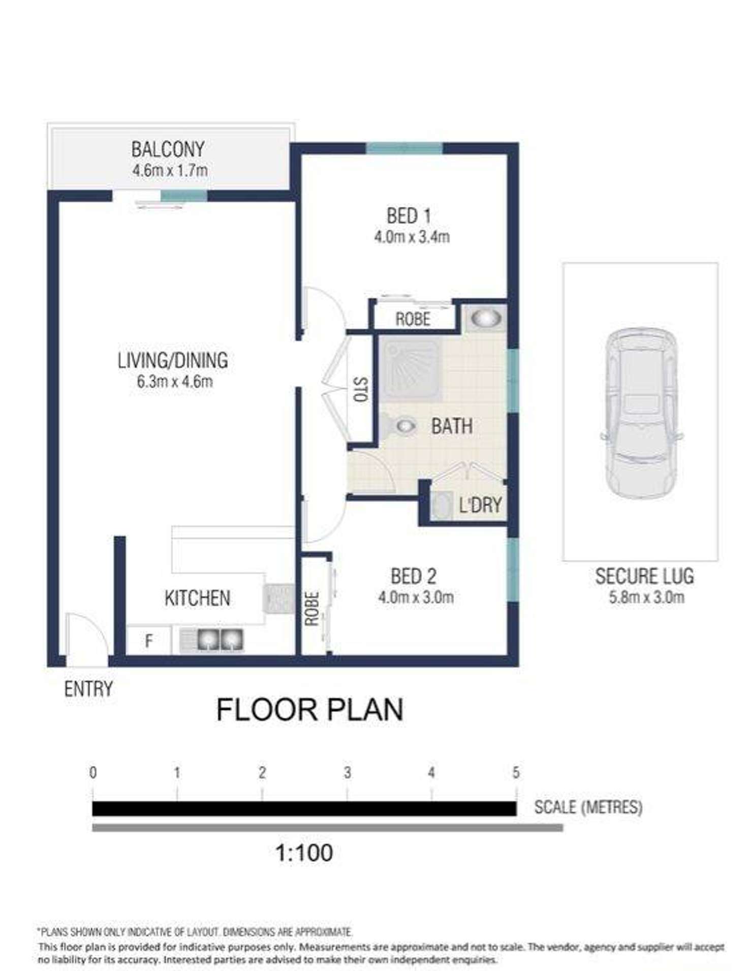 Floorplan of Homely unit listing, 10/2 Doomben Avenue, Eastwood NSW 2122