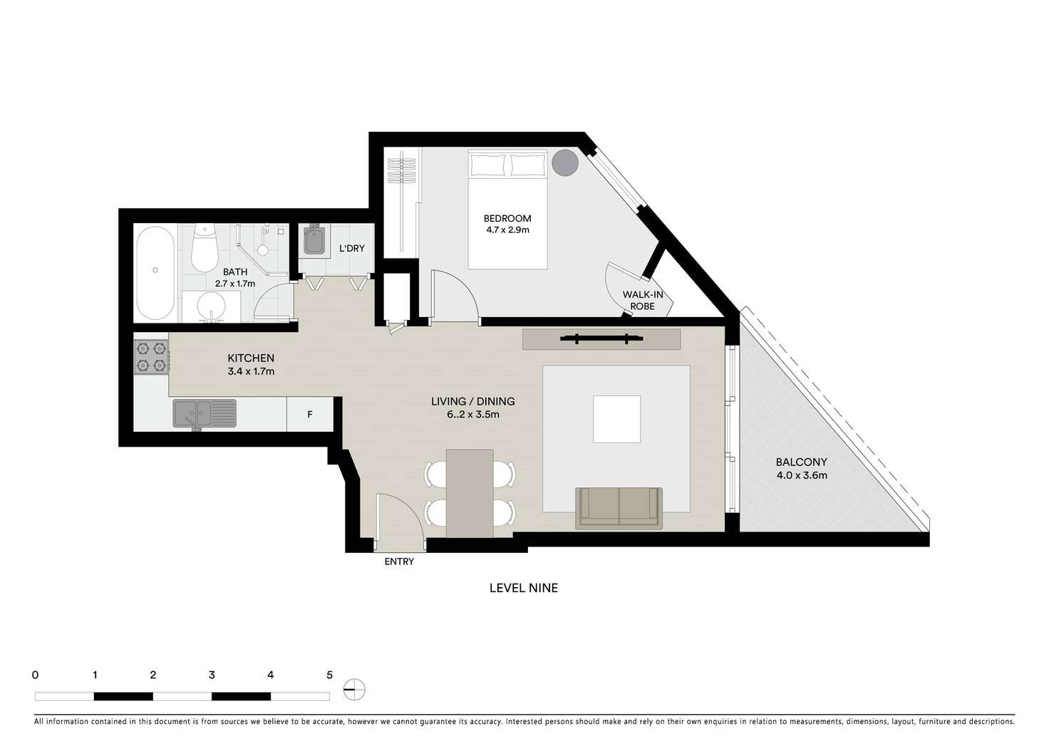 Floorplan of Homely apartment listing, 60/13 Herbert Street, St Leonards NSW 2065