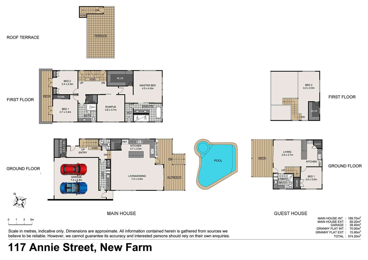 Floorplan of Homely house listing, 117 Annie Street, New Farm QLD 4005