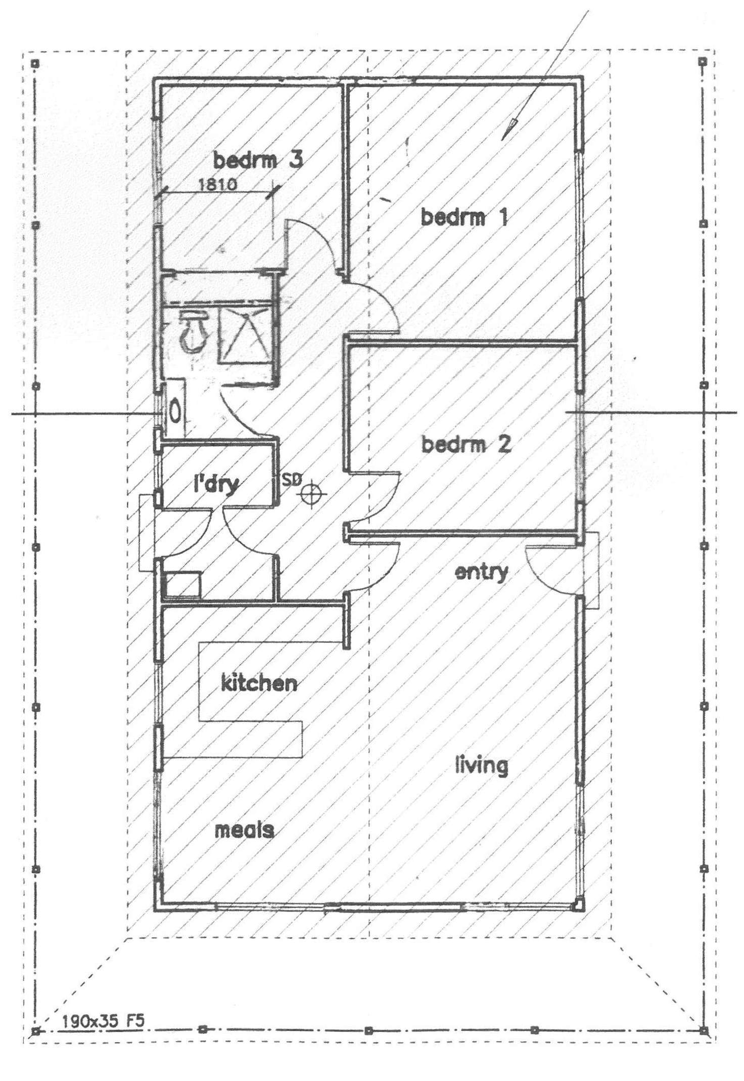 Floorplan of Homely house listing, 4 Sharpes Road, Miners Rest VIC 3352