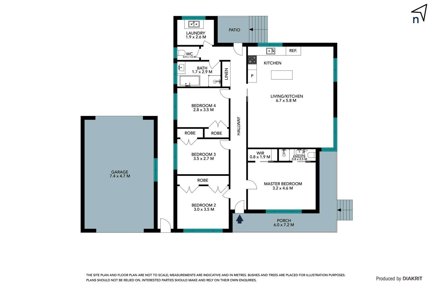 Floorplan of Homely house listing, 38 Bendigo Crescent, Thomastown VIC 3074