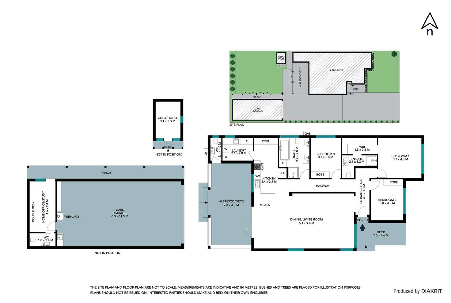 Floorplan of Homely house listing, 101 Mcfadzean Avenue, Reservoir VIC 3073