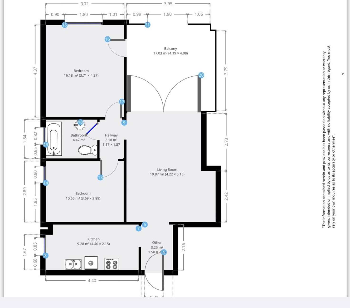 Floorplan of Homely apartment listing, 10/1 Edward Street, Bondi Beach NSW 2026