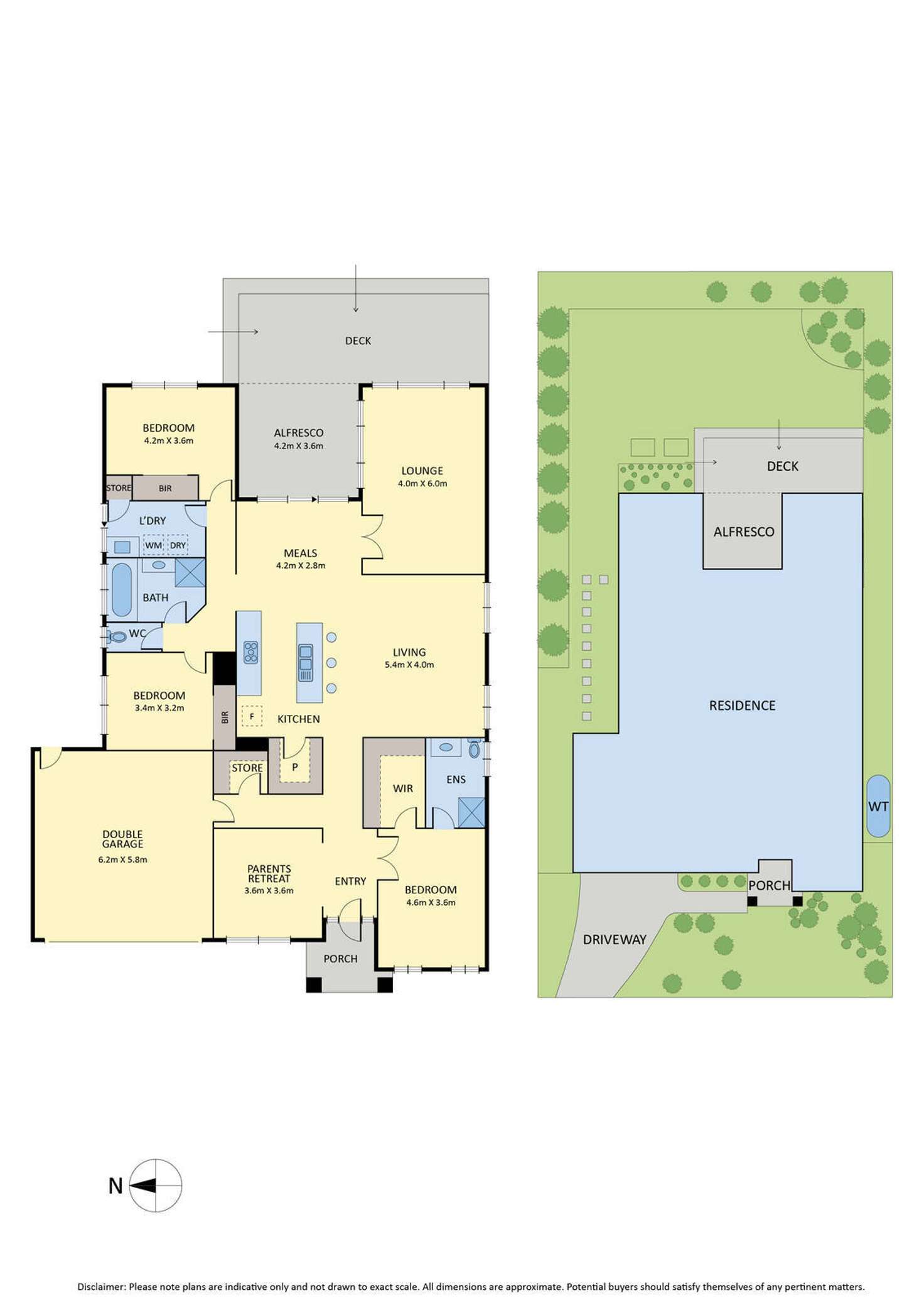 Floorplan of Homely house listing, 4 Kingston Drive, Taylors Hill VIC 3037