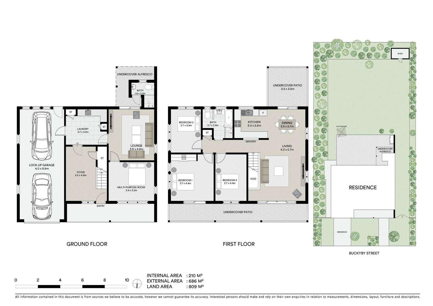 Floorplan of Homely house listing, 4 Buckby Street, Pallarenda QLD 4810