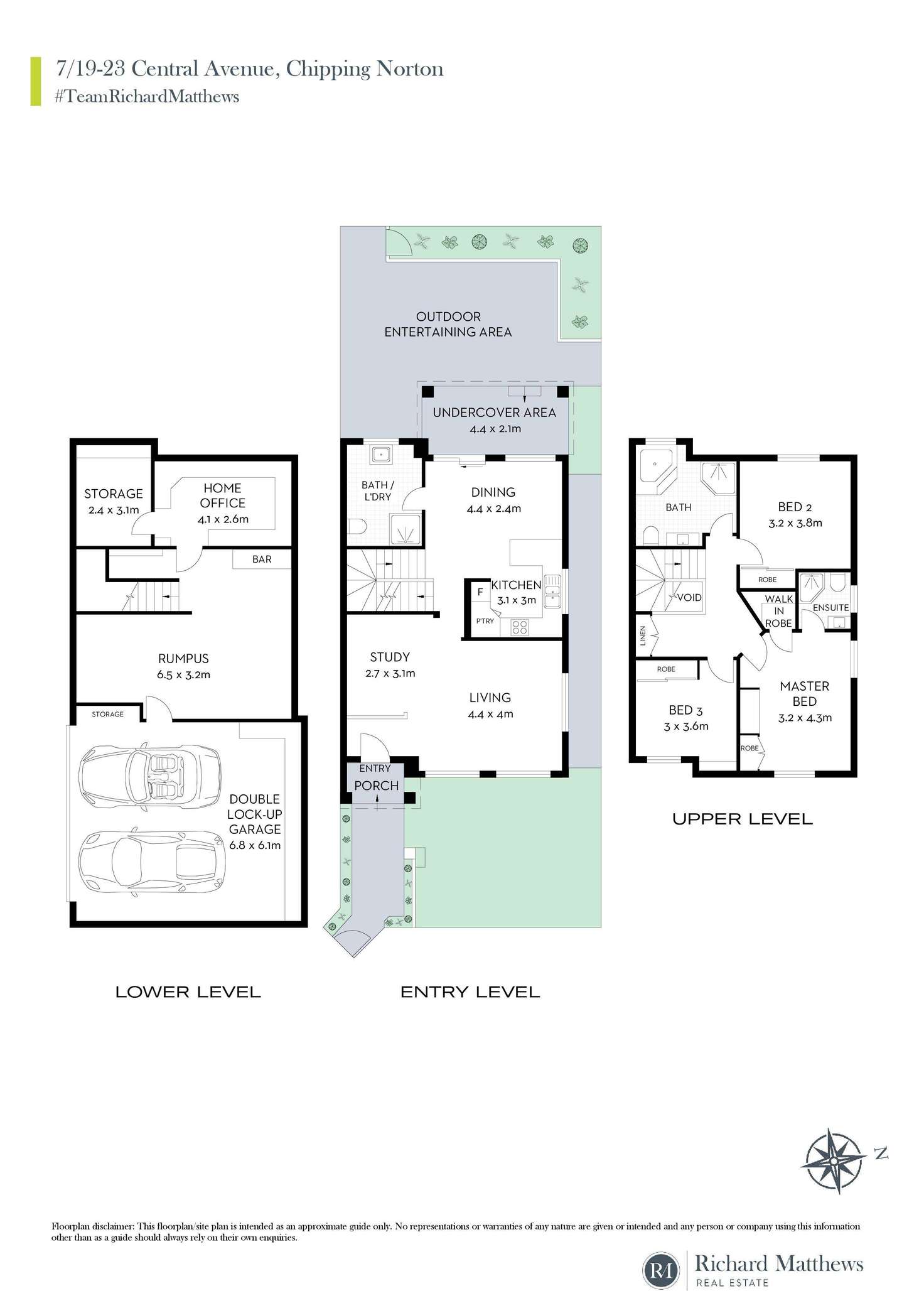 Floorplan of Homely townhouse listing, 7/19-23 Central Avenue, Chipping Norton NSW 2170