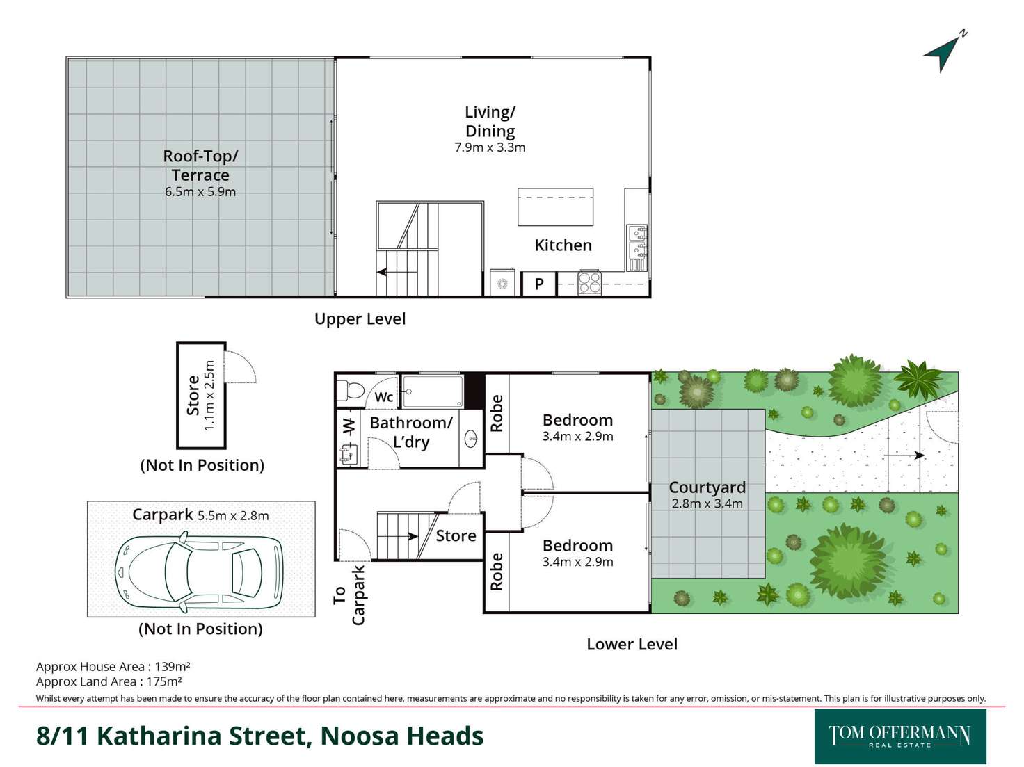 Floorplan of Homely unit listing, 8/11 Katharina Street, Noosa Heads QLD 4567